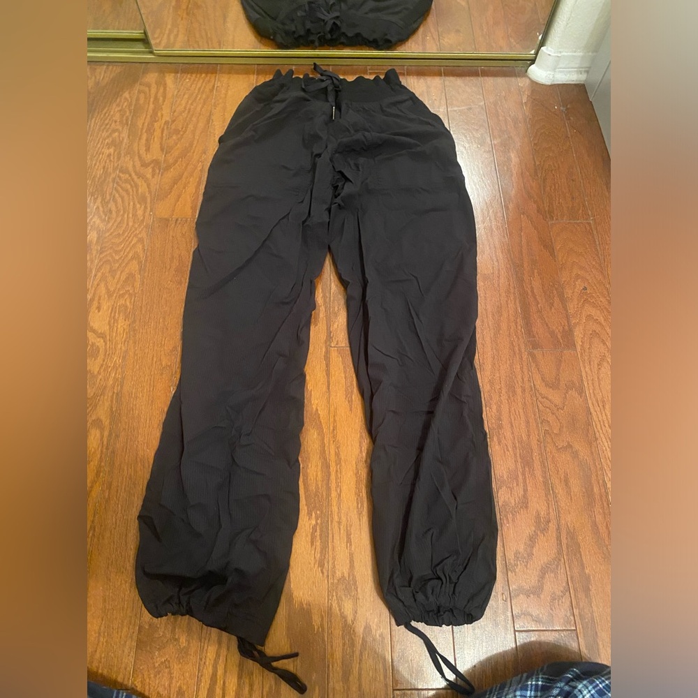 Black Lululemon Dance studio pants